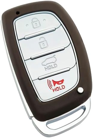 4 Button Replacement Key Fob Cover fit - Image 2