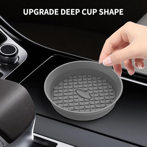 ME.FAN Car Cup Holder Coasters Silicone Cups Mats, Automotive Universal - Image 4