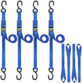 Ayaport Cam Buckle Tie Down Straps 6 feet, 4 Pack by Ayaport