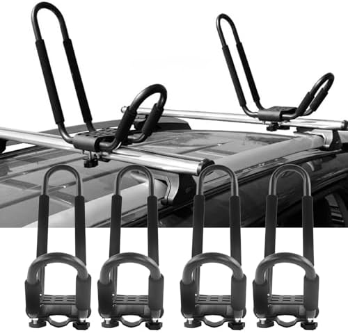 Roof Rack with Load Bearing Design, Kayak Roof Rack with J Bar Structure - Image 5