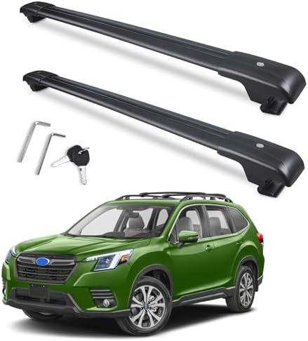 Roof Rack Crossbars Fits Forester 14-26/ Crosstrek 13-17/Impreza 12-21 by Autekcomma
