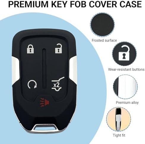 Replacement Key Fob Shell fit for GMC Acadia Terrain 2017 2018 2019 2020 2021 - Image 3