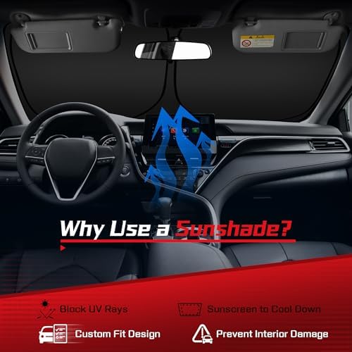 ARISMOTOR Windshield Sun Shade for Toyota 4Runner 4-Runner 2010-2025 - Image 3