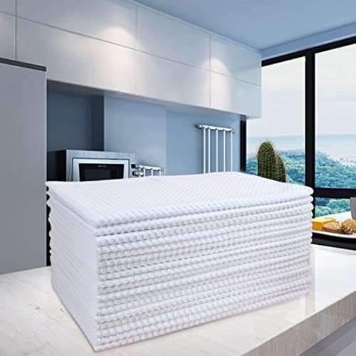 POLYTE 380 GSM Microfiber Waffle Kitchen Dish Tea Towel, 16x28 in, 18 Pack - Image 5