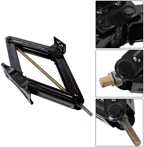 labwork 2 Pack 6600Lbs Capacity RV Trailer Stabilizer Scissor Jack Extended - Image 4