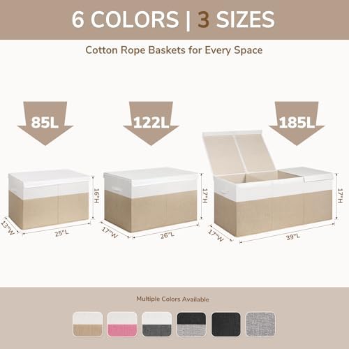 INDRESSME 122L Toy Storage Box - Image 7