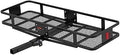 CURT 18151 Cargo Basket Hitch Trailer Hitch Cargo Carrier, 500 lbs. Capacity by CURT