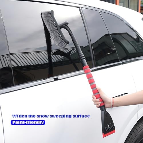 Car Snow Shovel, car Mounted Telescopic defrosting Shovel, Snow Brush 2-in-1 - Image 7