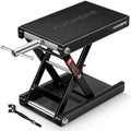 VIVOHOME 1100 LBS Motorcycle Lift Scissor Jack, Wide Deck Hoist Stand by VIVOHOME