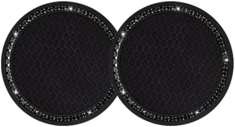 Yousheng Bling Car Cup Coaster, Universal Holder Insert Rhinestone Anti Slip - Image 3