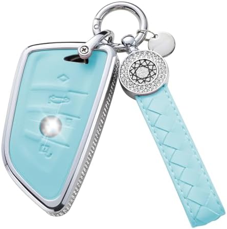 for BMW Key Fob Cover with Keychain by Unknown