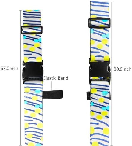 Luggage Straps for Suitcases TSA Approved Easy Pack Organized Suitcase Strap - Image 3
