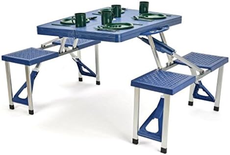 Trademark Innovations Portable Folding Picnic Table - Image 3