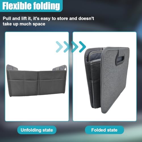 Foldable Car Trunk Organizer for Sedan SUV Truck - Image 4