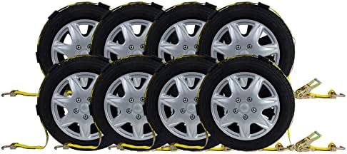 Mytee Products 8 Pack 2" x12' Over The Wheel Tire Straps by MyteeProducts