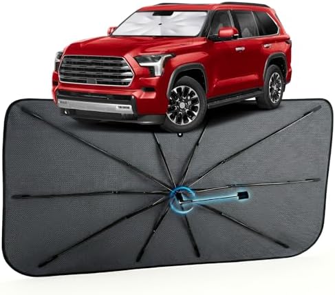 Car Windshield Sun Shade Umbrella by MakeLifeBetter