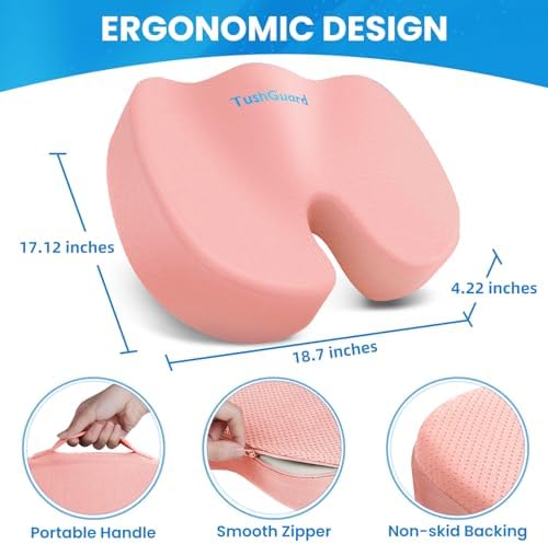 TushGuard Memory Foam Seat Cushion - Image 2