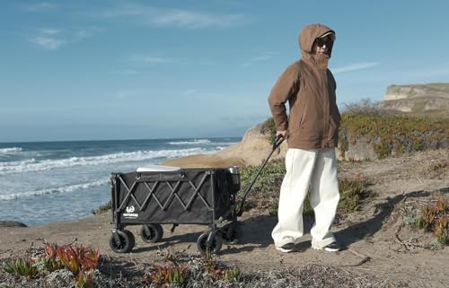 Whitsunday Collapsible Folding Wagon Heavy Duty Utility Beach Wagons - Image 2