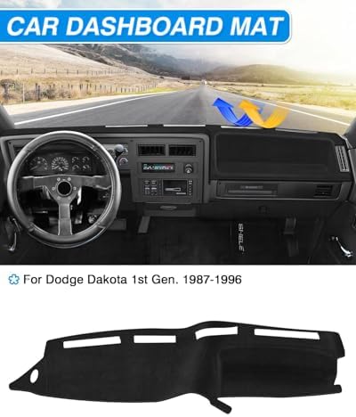 Cartist Dash Cover for Dodge Dakota 1987-1996 Dashboard Cover Mat - Image 3