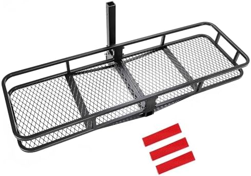 Hitch Cargo Carrier Rack 550lbs 60"x21"x6" Compatible by Unknown
