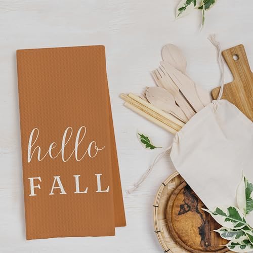 Fall Pumpkin Dish Towels Set - Image 3