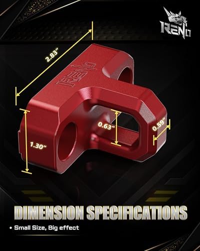 RENO Tie Down Anchor, Aluminum T-Track Rail Cleats Compatible - Image 4