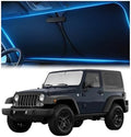 Magnelex Windshield Sun Shade for Jeep Wrangler 1997-2017, Foldable Car Window by Magnelex