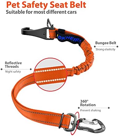 IOKHEIRA Orange Dog Seatbelt - Image 2