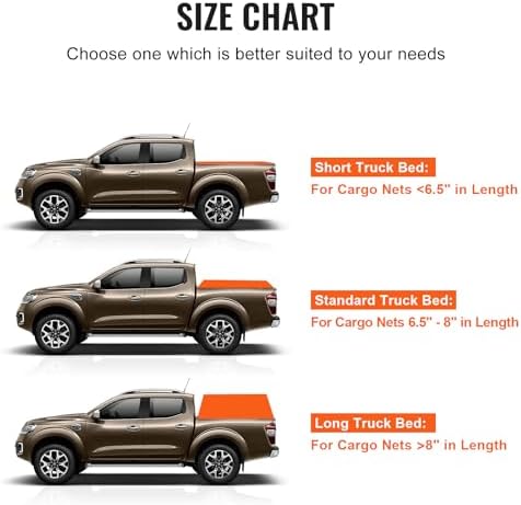 VEVOR Cargo Net for Pickup Truck Bed - Image 7