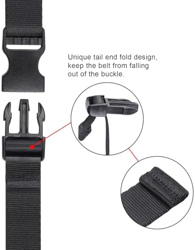Vigorport Utility Straps Quick Release Nylon Backpack Accessory Bag Strap - Image 3