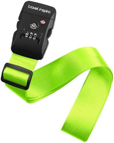 Travel Inspira Heavy Duty Luggage Straps by TravelInspira