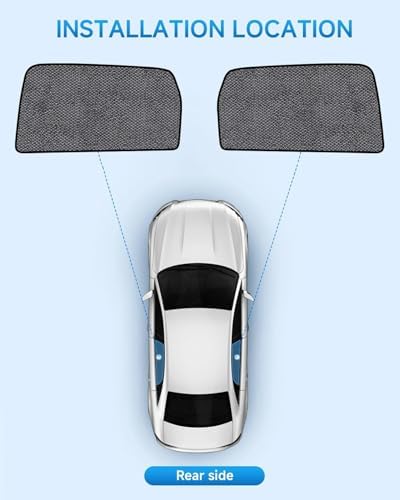 Car Window Shades for Honda CRV, UV & Heat Blocker, Privacy Protection for - Image 2