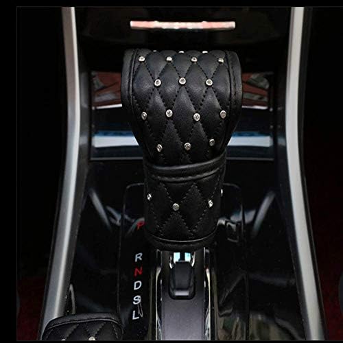 2 Pcs Bling Bling Auto Car Shift Gear Cover & Handbrake Cover - Image 5