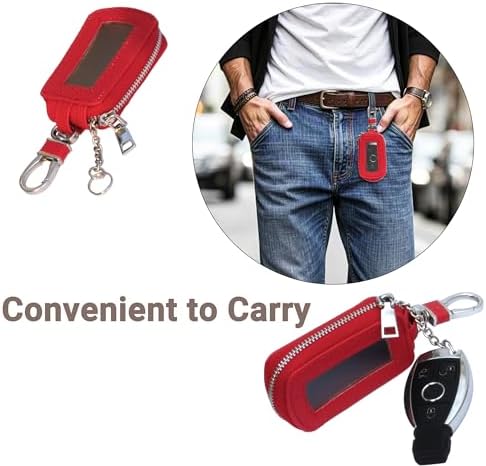 Yuoyar Premium Leather Key Fob Case - Image 2