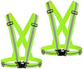 Chiwo Reflective Vest Running Gear 2Pack, High Visibility Safety Vest by Chiwo