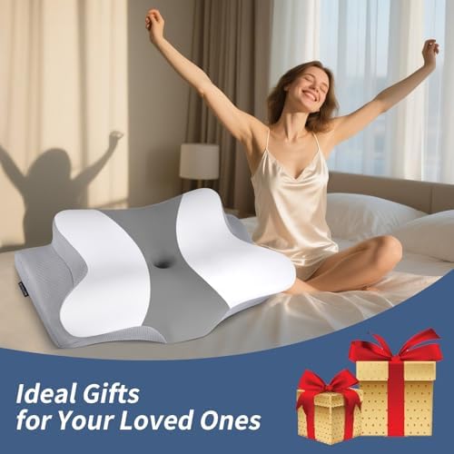 Cervical Pillow for Neck Pain Relief, Ergonomic Neck Pillow for Sleeping - Image 7