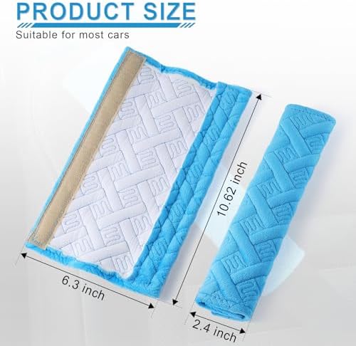 JUSTTOP 2-Pack Universal Car Seat Belt Pads Cover - Image 3