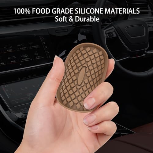 ME.FAN Car Cup Coasters Silicone Car Coasters/Cup Mats, Non-Slip Recessed Car - Image 6