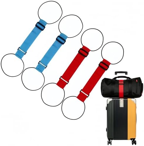 Adjustable Luggage Straps by Unknown