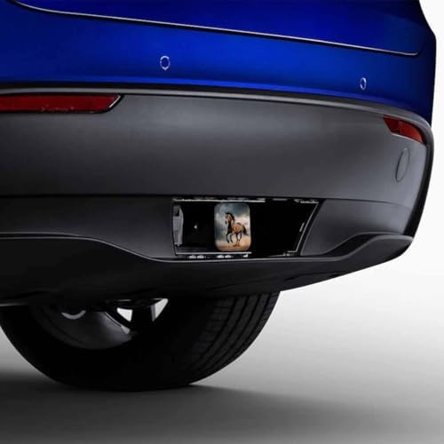 Hitch Receiver Cover Horse, Wild Stallion Horse in Sand Dust 2" Compatible - Image 4