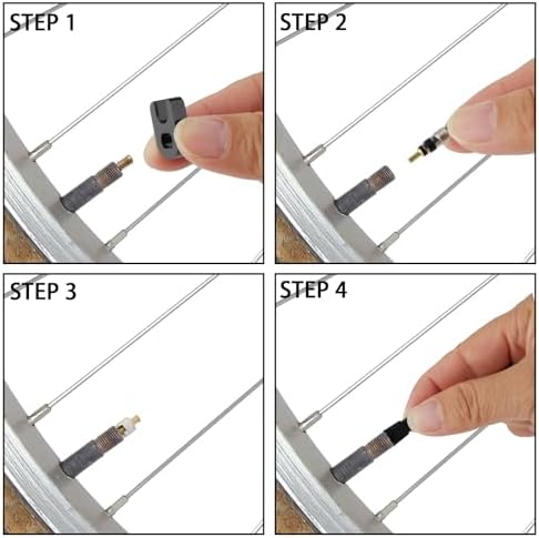 23 Pieces Presta Valve Core, Bike Valve Core Removal Tool - Image 5