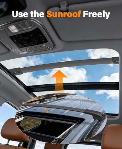 300lbs Roof Rack Cross Bars Compatible - Image 5