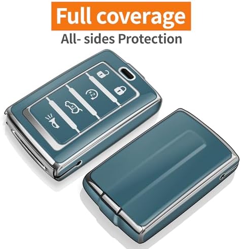 for Jeep Key Fob Cover with Keychain Soft Full Protection Key Shell Compatible - Image 3