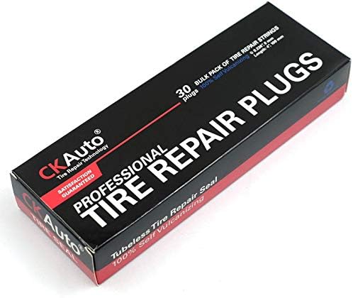 CKAuto 30 pcs 8" Black Tire Repair Strings Tire Repair Plugs - Image 5