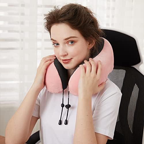 TALLGO Travel Pillow, Best Memory Foam Neck Pillow Head Support Soft Pillow - Image 4