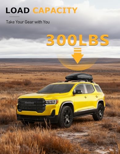 Tuyoung 300lbs Lockable Roof Rack Cross Bars - Image 3
