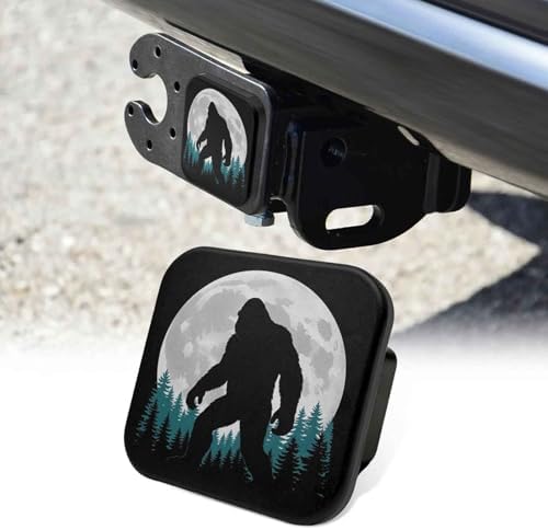 Trailer Hitch Cover 2 Inch Square Receiver Hitch Cover Rubber Tube Plug by Unknown