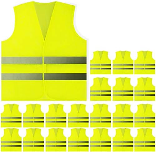 PeerBasics, 20 Pack, Hi Vis Silver Strip, Men Women, Construction… by PeerBasics