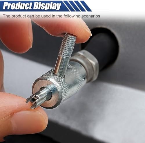 4-Way Valve Core Tool, 4-in-1 Tire Repair Wrench Puller - Image 5