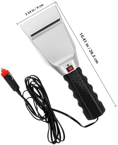 Heated Car Ice Scraper for Windshield and Side Windows - Image 2
